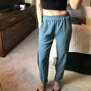J Crew dusty blue jogger pants or trousers